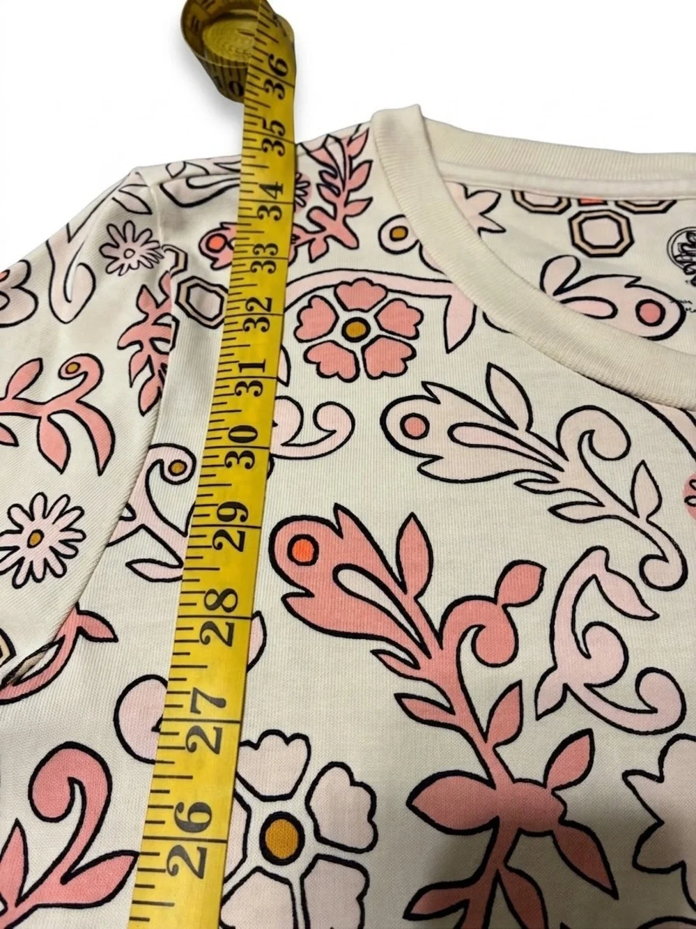 Tory Burch Avril T-shirt Dress in Hicks Garden Print